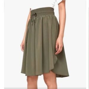 Lululemon Every Day Skirt, Sage, size 6.